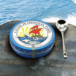 Caviar Petrossian Paris Shooting photo pour présenter une ligne de Caviar Pétrossian